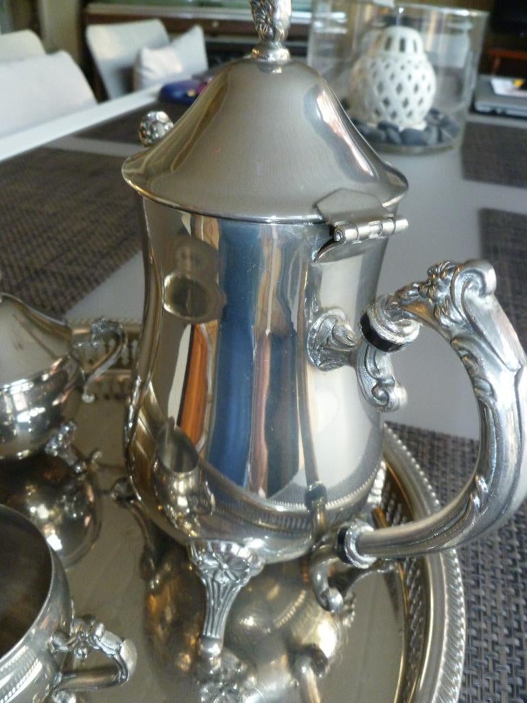 zilver koffieservies, Ophalen of Verzenden