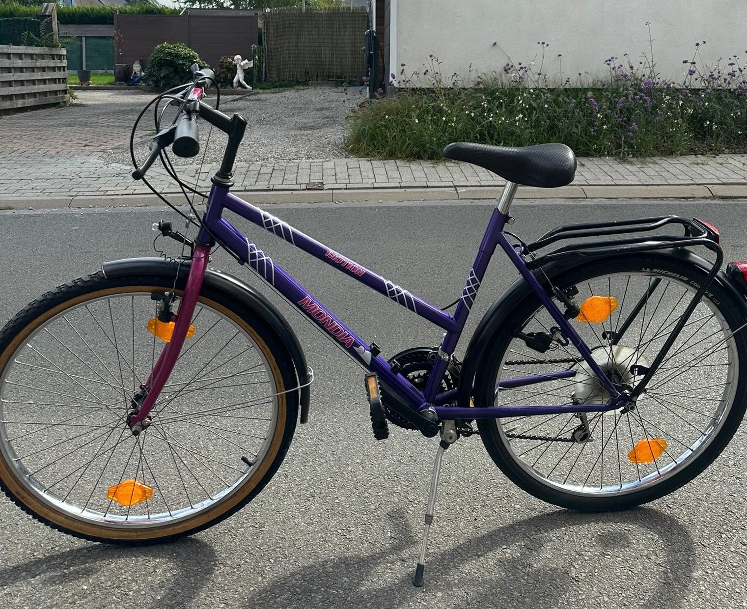 Meisjesfiets, Gebruikt, Velgrem, Handrem, Ophalen