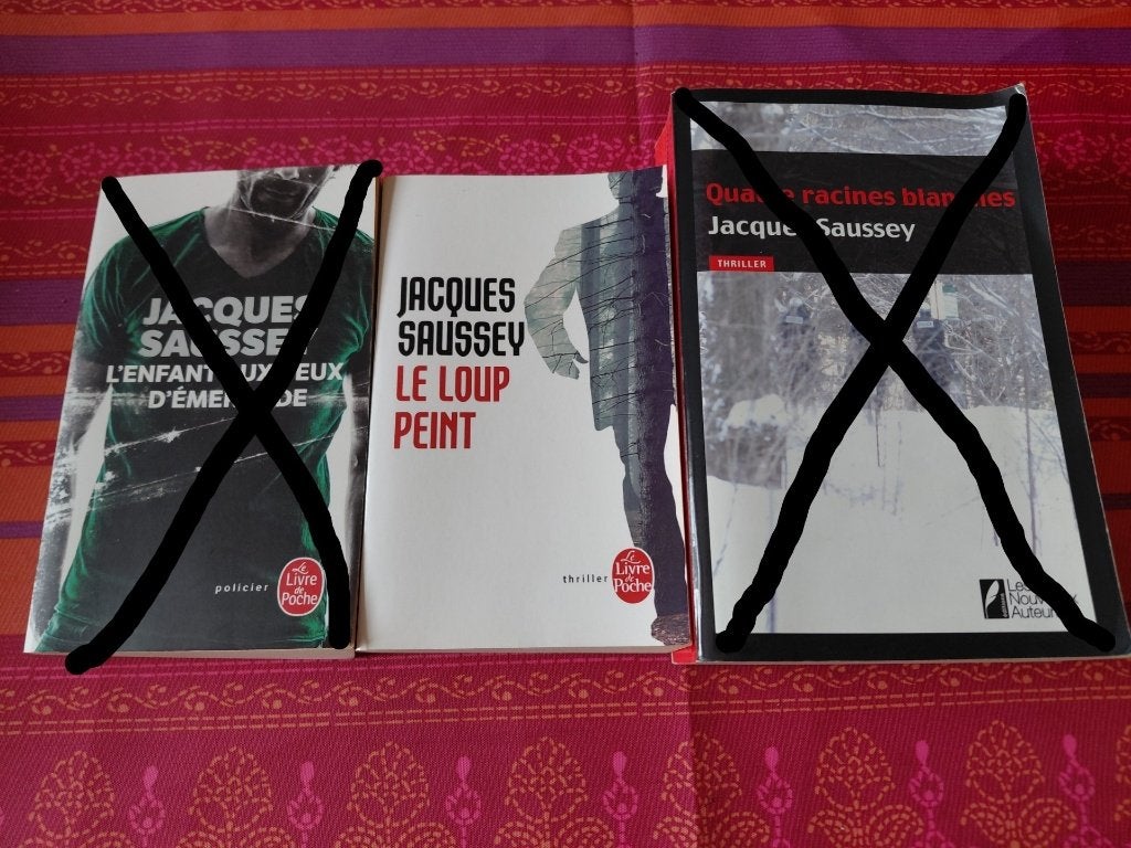 Le loup peint de Jacques Saussey, Enlèvement ou Envoi, Comme neuf, Jacques Saussey.