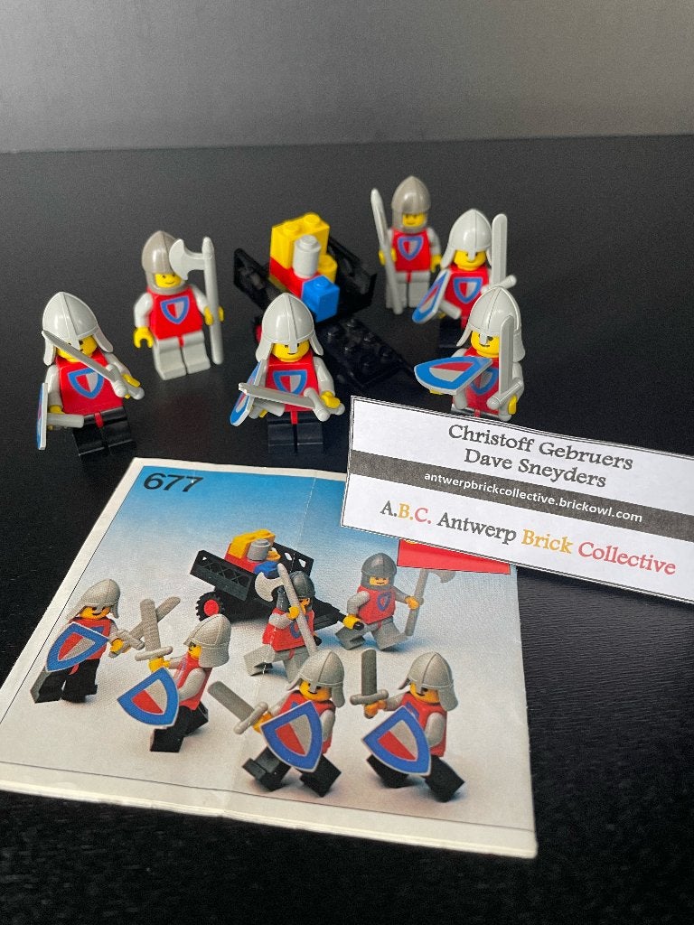 Lego Castle - 677 - Knight's Procession, Ophalen, Lego, Castle, Complete set