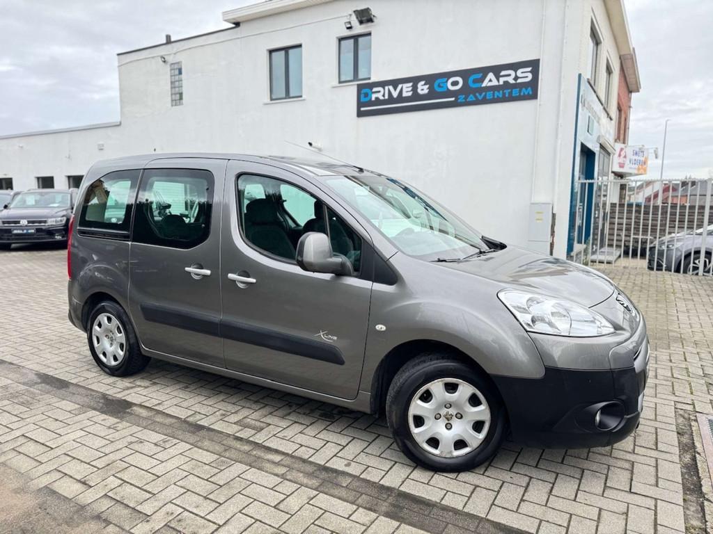 Peugeot Partner Tepee 1.6 HDi X-Line 90PK - AIRCO !, Auto's, Peugeot, Voorwielaandrijving, Euro 5, Gebruikt, Zwart