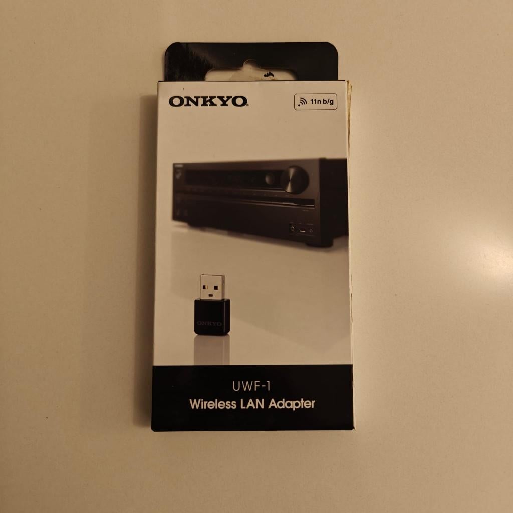 Onkyo UWF-1 Wireless LAN Adapter, TV, Hi-fi & Vidéo, Amplificateurs & Ampli-syntoniseurs, Comme neuf, Stéréo, Onkyo, Enlèvement