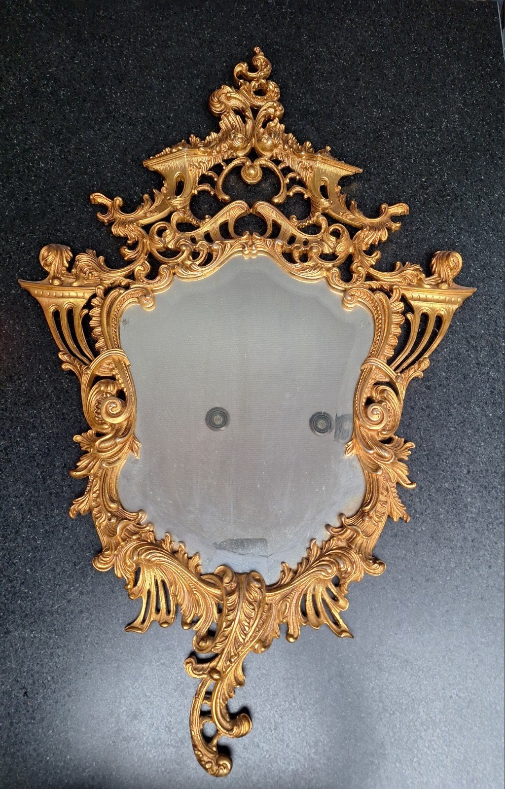 sierlijke wandspiegel Rococo-stijl, Antiquités & Art, Enlèvement