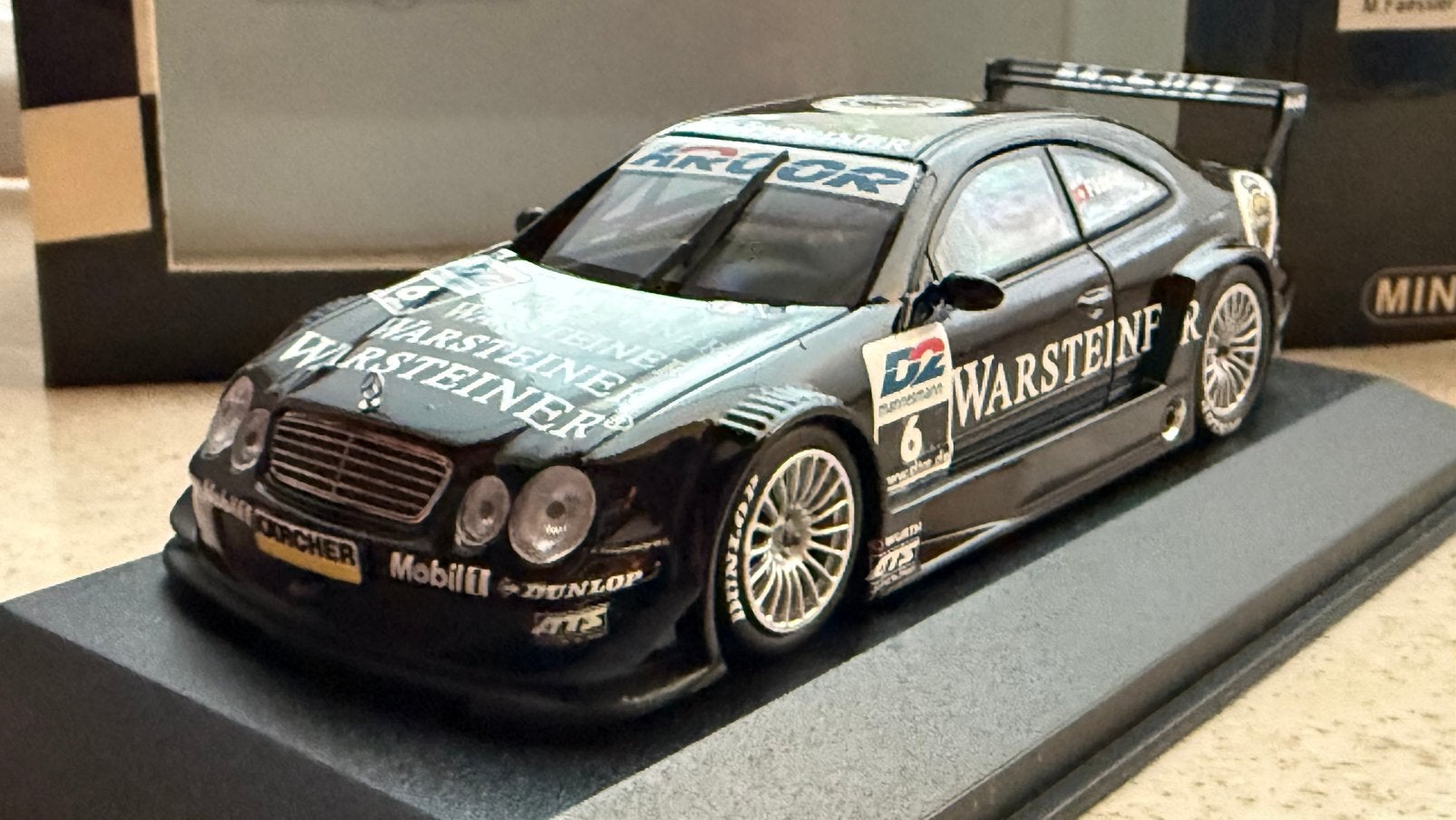 Mercedes CLK DTM 2000 Fassler, Enlèvement ou Envoi, Comme neuf, Voiture, MiniChamps