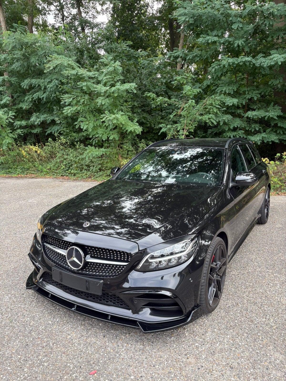 Mercedes C200 2018 4-matic, Autos, Phares entièrement LED, Cuir et Alcantara, Achat, Euro 6
