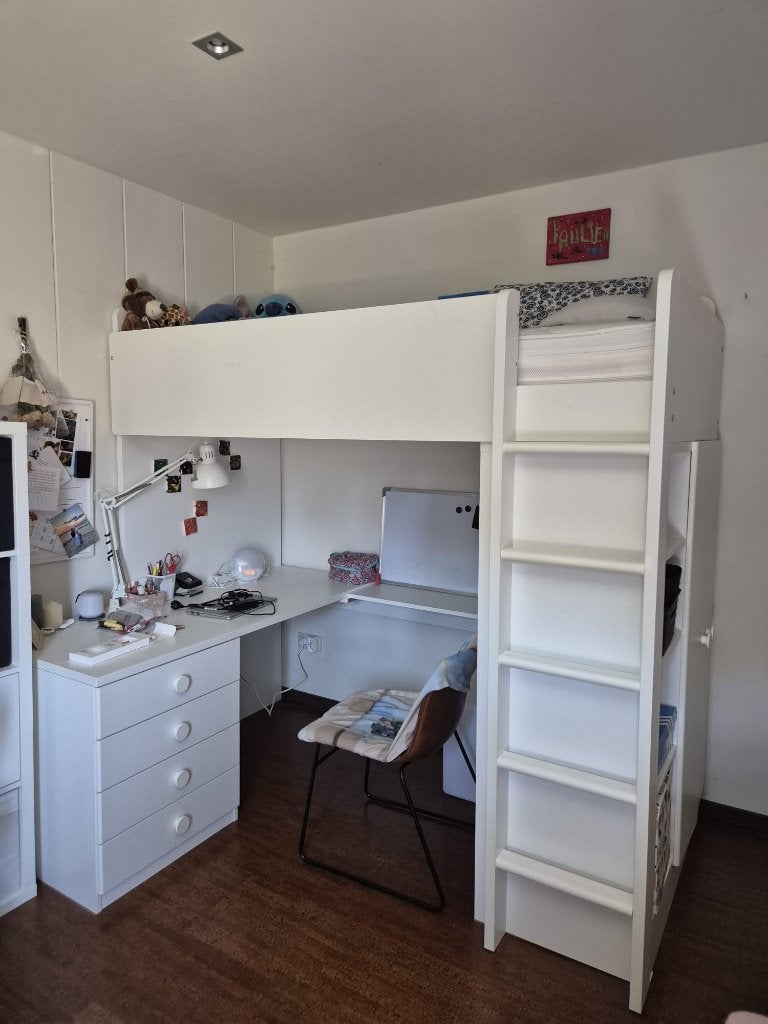 bed met bureau/kast, Autres dimensions, Enlèvement, Autres dimensions, Modern
