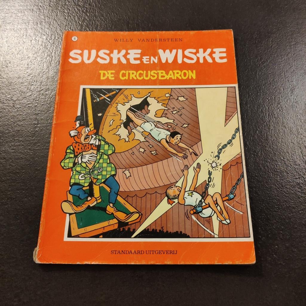 Suske en Wiske stripverhaal 'De circusbaron', Boeken, Stripverhalen, Ophalen