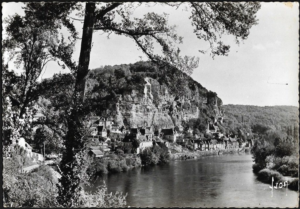 1961 - FRANKRIJK - La Roque-Gageac: Vue générale vers Amont, Verzamelen, Postkaarten | Buitenland, Verzenden, 1960 tot 1980, Gelopen