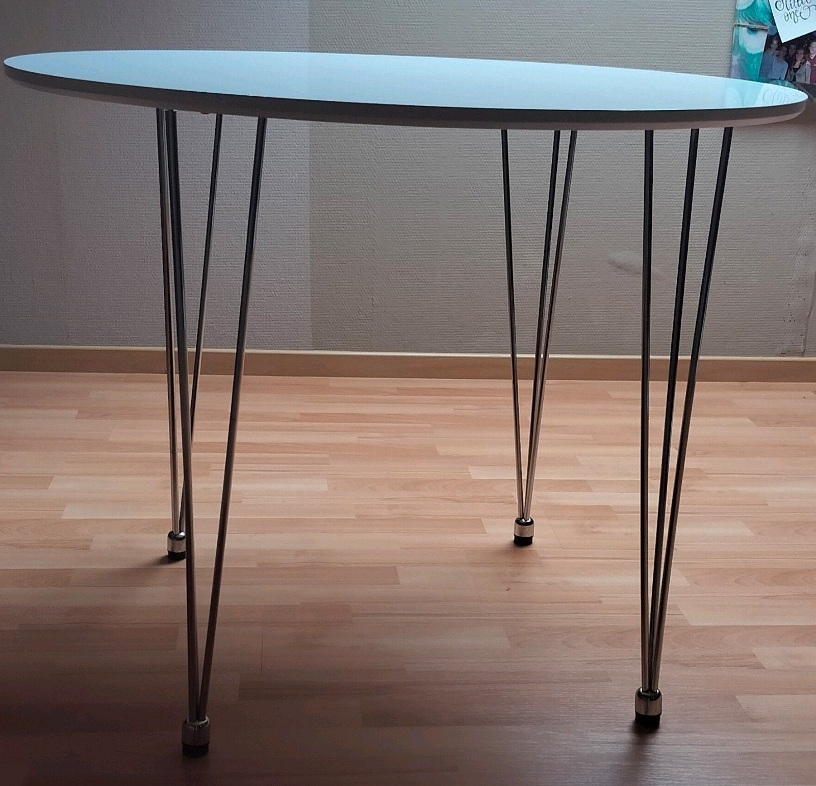 ronde tafel wit 90cm, Ophalen, 50 tot 100 cm, Rond, 50 tot 100 cm