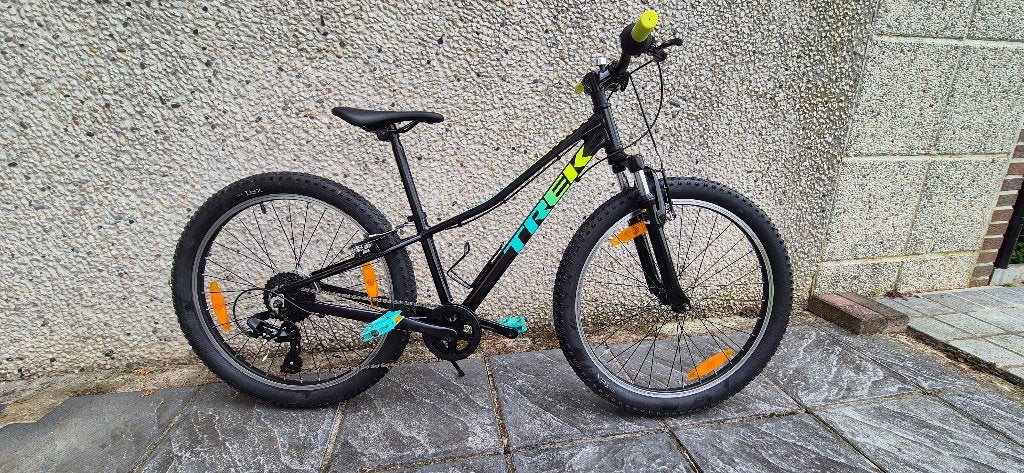 Kinder mtb Trek 24' met voorvering, Fietsen en Brommers, Ophalen, Velgrem, Versnellingen, Trek