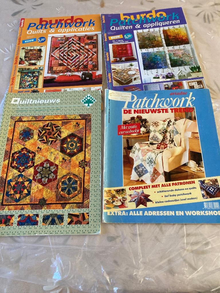 boeken burda quilt patchwork., Verzenden, Zo goed als nieuw