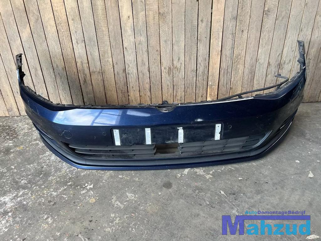 VW GOLF 7 Blauw voorbumper 2013-2019, Gebruikt, Volkswagen AG, Vw@volkswagen.de, Bumper
