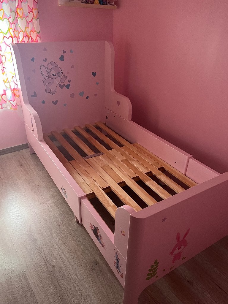 Kindje bed, Huis en Inrichting, Ophalen, 190 cm of minder, Zo goed als nieuw, 80 cm