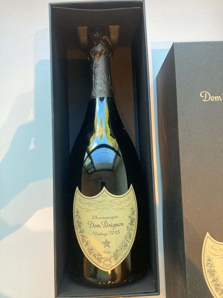 Dom Pérignon fles, Verzamelen, Frankrijk, Nieuw, Ophalen of Verzenden, Champagne