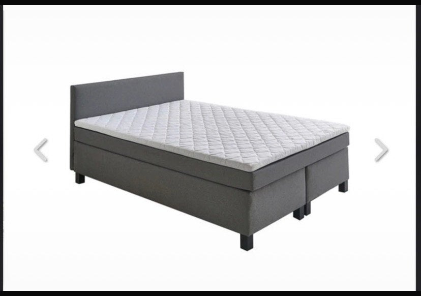 Boxspring Weba 160x200cm, Ophalen, Tweepersoons, Zo goed als nieuw, 200 cm