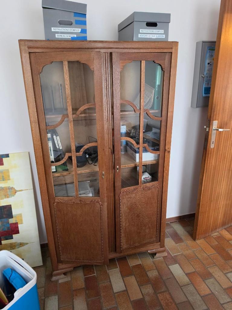 Bibliothèque à donner, Avec porte(s), 100 à 150 cm, Utilisé, 150 à 200 cm