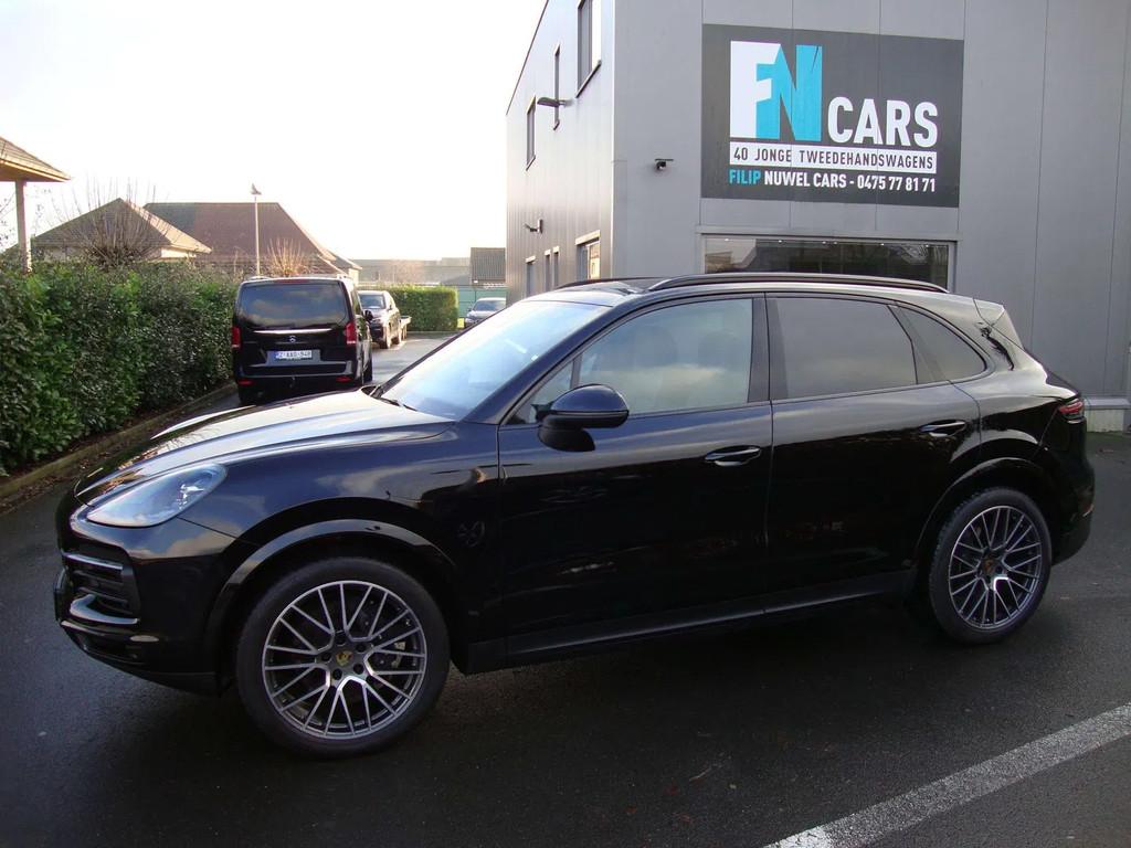 Porsche Cayenne luchtvering, pano, 21", btw in, LED, 2021, c, Auto's, Automaat, Cayenne, Gebruikt, Zwart