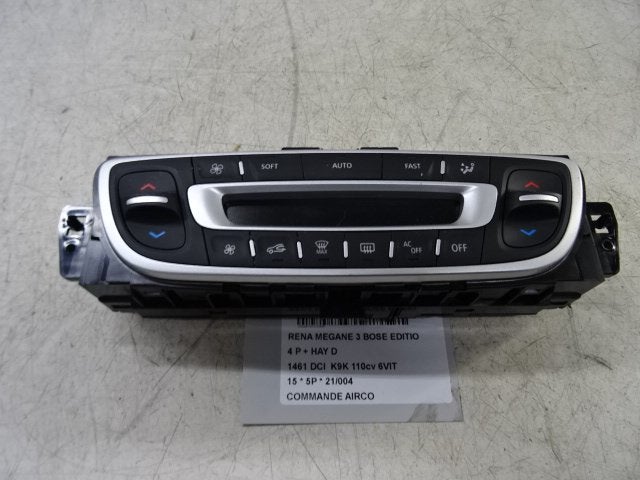 PANNEAU DE COMMANDE CLIMATISATION Megane III Berline (BZ), Utilisé, Renault