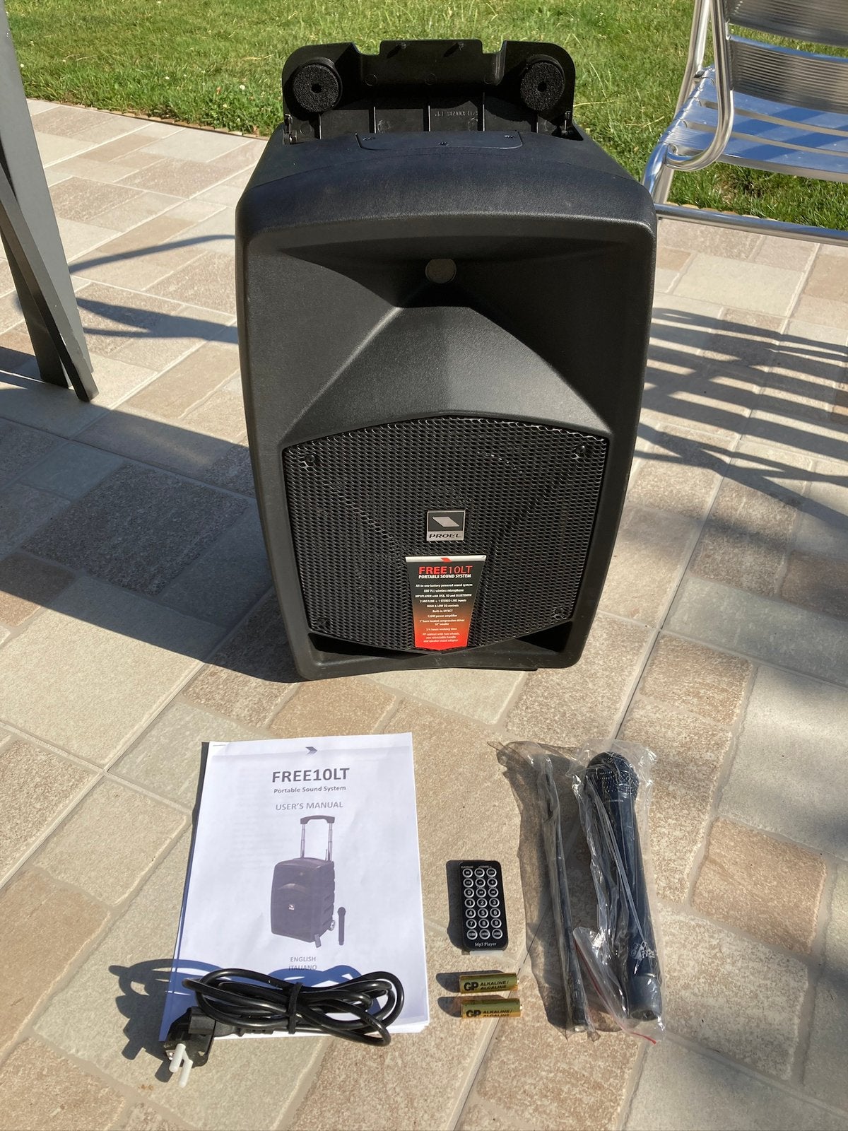 PROEL Bluetooth-luidspreker op netstroom of batterij, Ophalen, Zo goed als nieuw