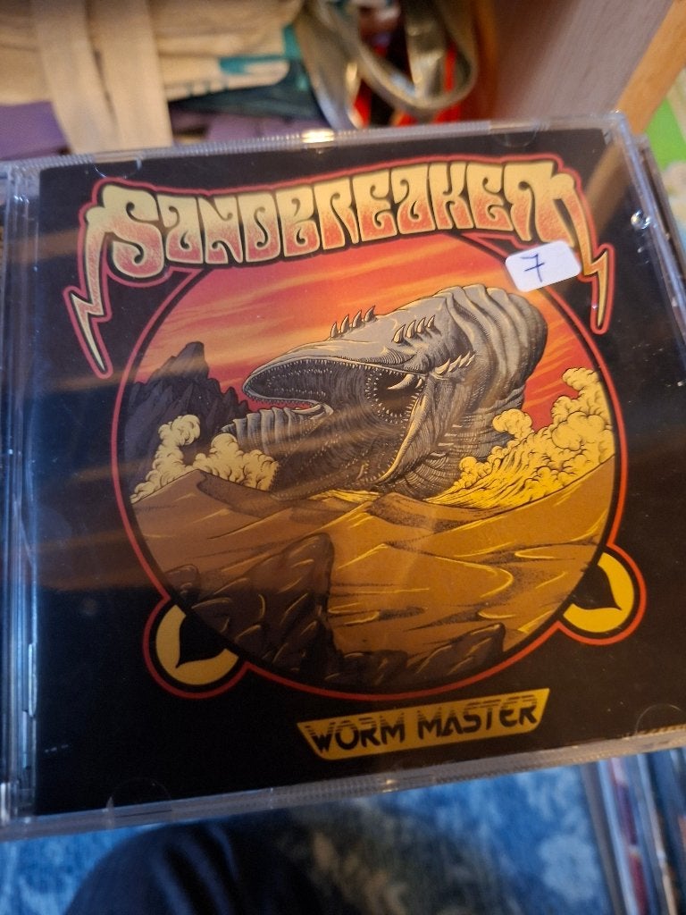 cd - sandbreaker - worm master - sealed, Enlèvement ou Envoi, Comprend un livret, Death metal, Neuf, dans son emballage
