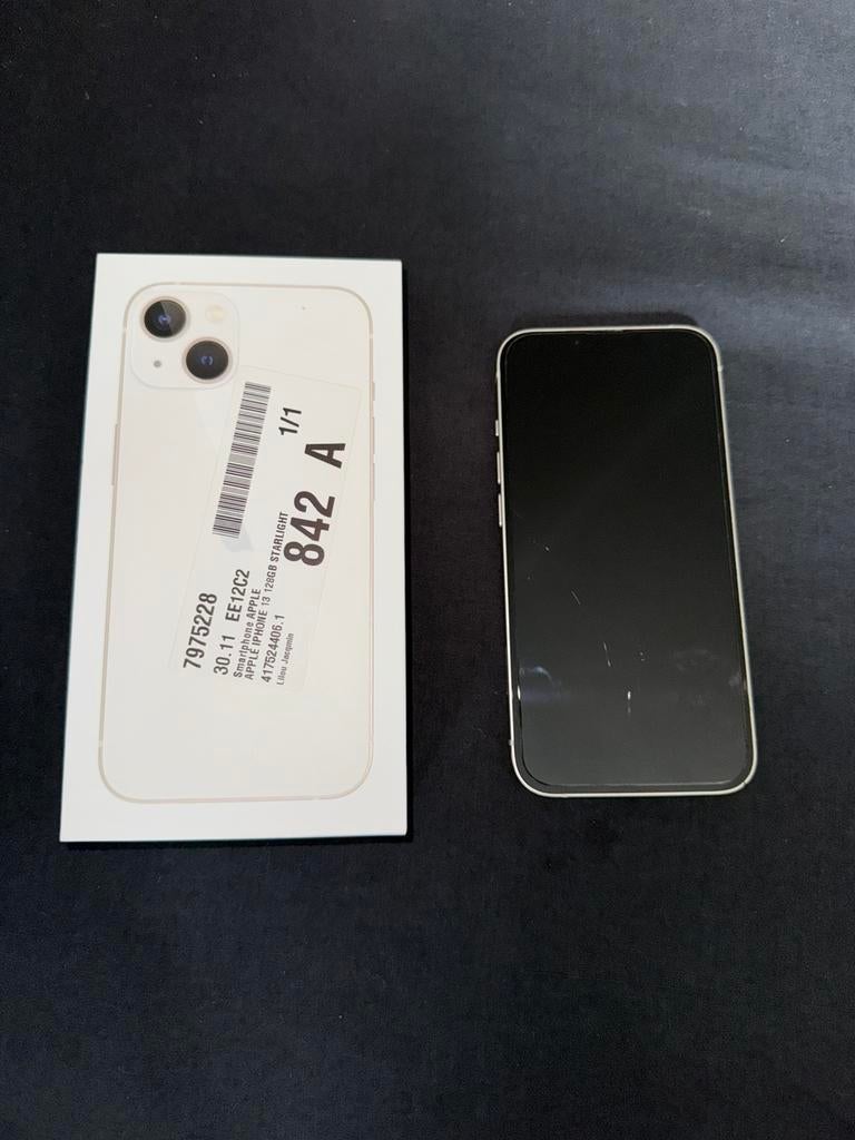 Apple Iphone 13 128 Go (starlight/blanc), Télécoms, 128 GB, 89 %, IPhone 13, Enlèvement