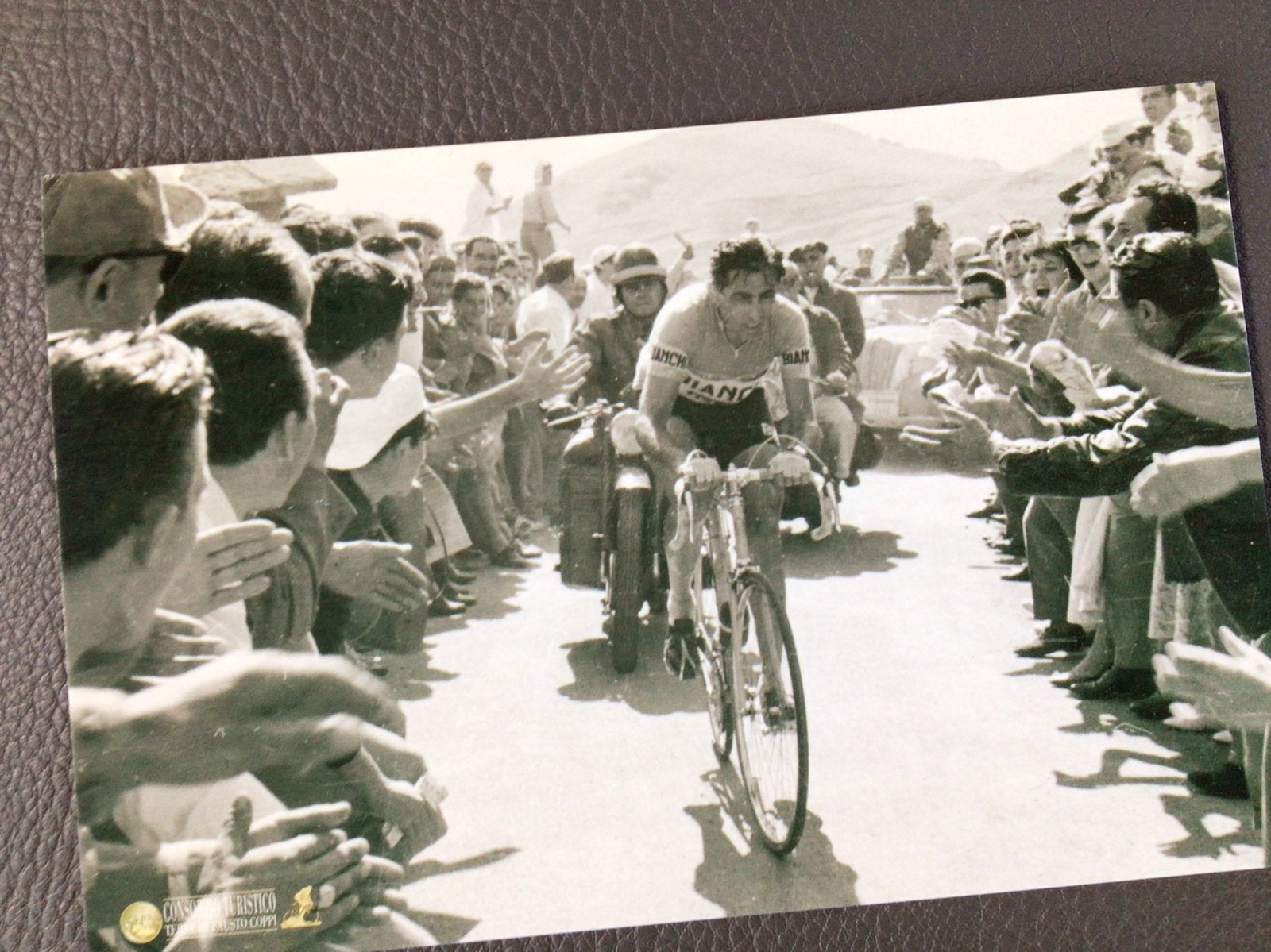 Wielerkaart 1955 fausto coppi, Enlèvement ou Envoi, Comme neuf