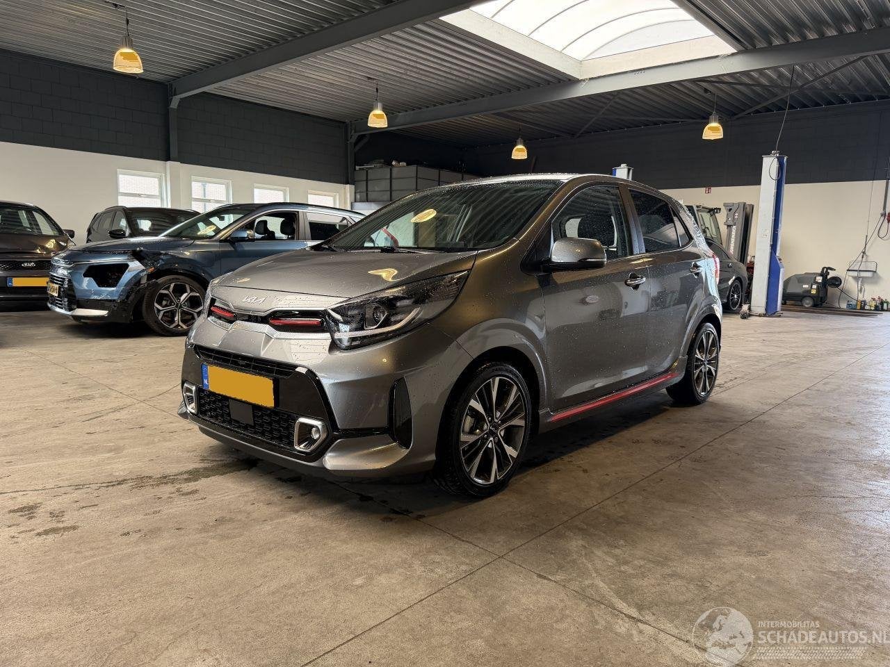 Kia Picanto 1.0 T-GDi GT-Line 19.000 KM! Pano!, Argent ou Gris, Boîte manuelle, Info@kia.de, MPV ou Monospace