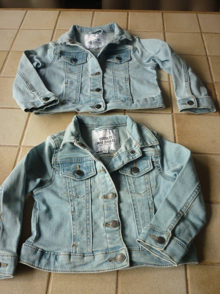 Jeansvest 86-92 nieuw, Neuf, Garçon ou Fille, Enlèvement ou Envoi, JBC.