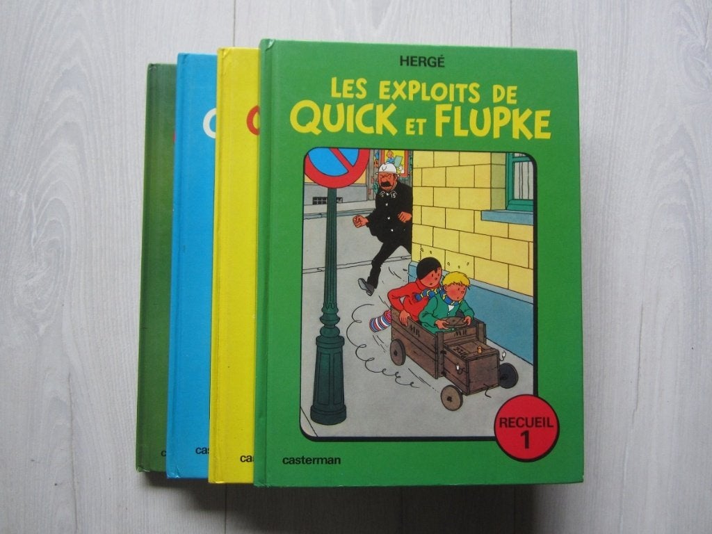 Quick et Flupke - Recueils : 4,00Eur / pièce, Boeken, Stripverhalen, Gelezen, Meerdere stripboeken, Ophalen of Verzenden