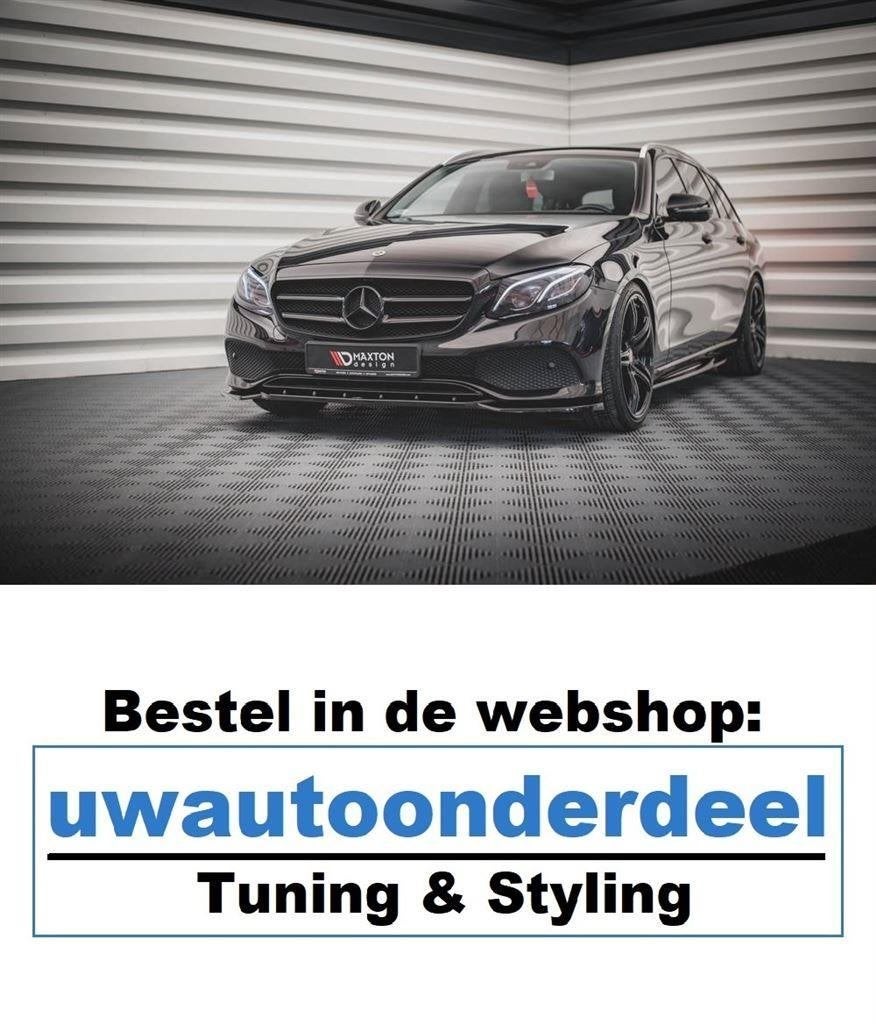 Maxton Design Mercedes E Klasse W213 Spoiler Lip Splitter, Verzenden