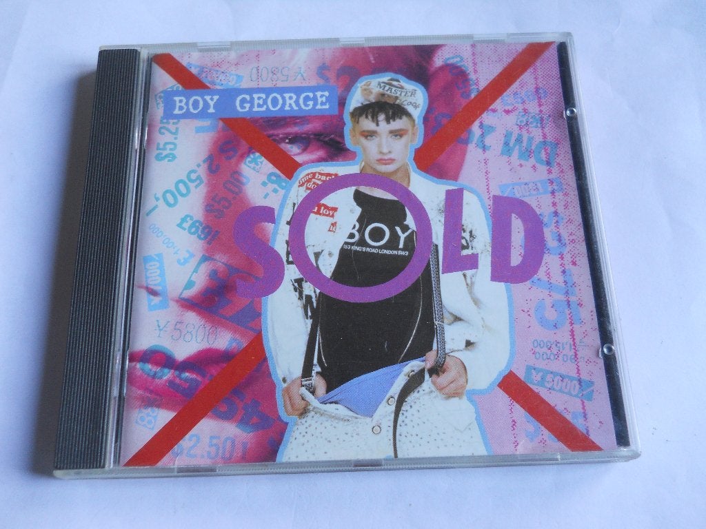 CD - BOY GEORGE - SOLD, Pop, Ophalen of Verzenden, Zo goed als nieuw, Eerste persing