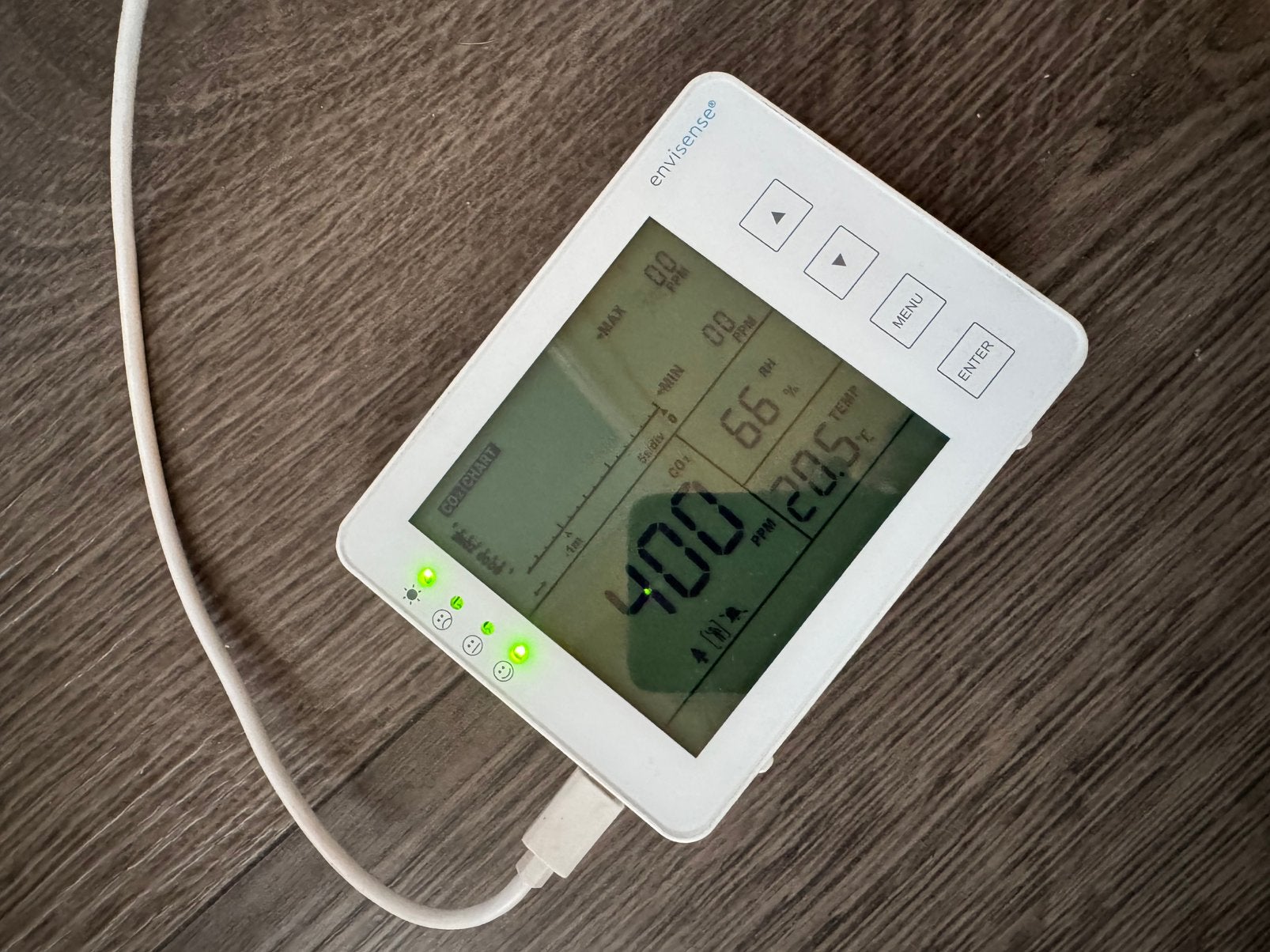 Co2 meter/ hydrometer envisense, Ophalen, Zo goed als nieuw