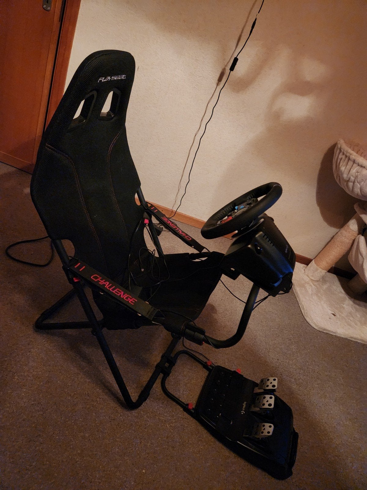 Sim racing logitech g29 + zetel, Games en Spelcomputers, Ophalen