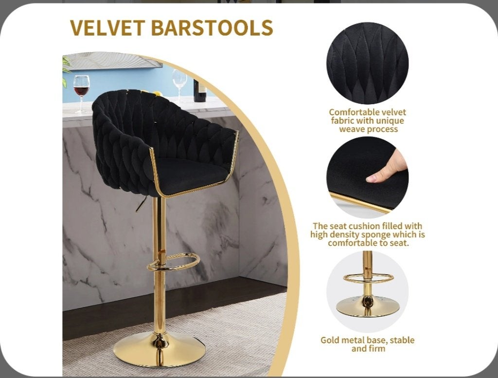 Barstoelen, Ophalen, 60 tot 90 cm, Nieuw, 2 krukken