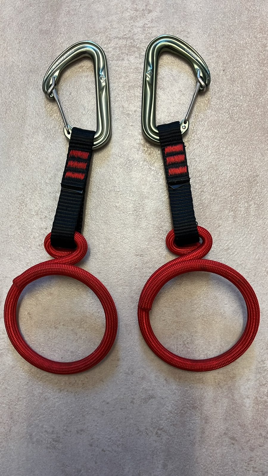 Rope Management Loops / Rope Coils – set van 2, Sports & Fitness, Escalade, Enlèvement, Utilisé