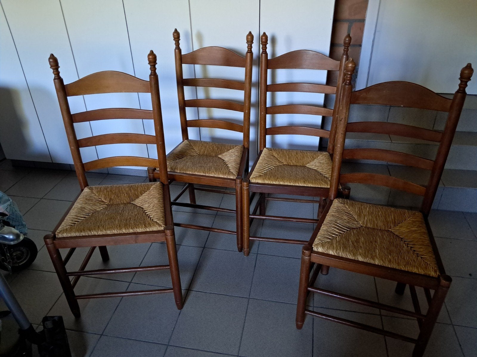 4 stoelen, Antiek en Kunst, Ophalen