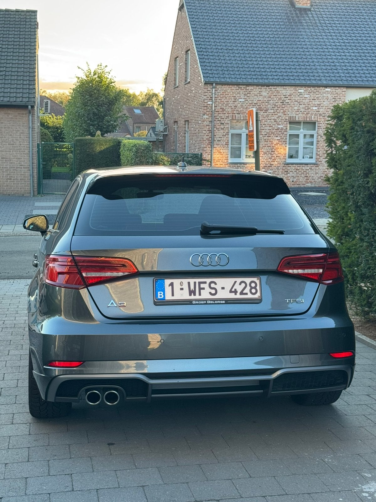 Audi A3 1.5 TFSI automaat s-line, Auto's, Automaat, Android Auto, Leder, Particulier