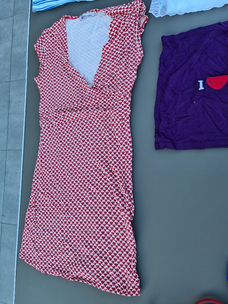 rode zwangerschapsjurk, zwangerschapskleed Queen Mm M, Kleding | Dames, Dames-kledingpakketten, Ophalen, Zo goed als nieuw