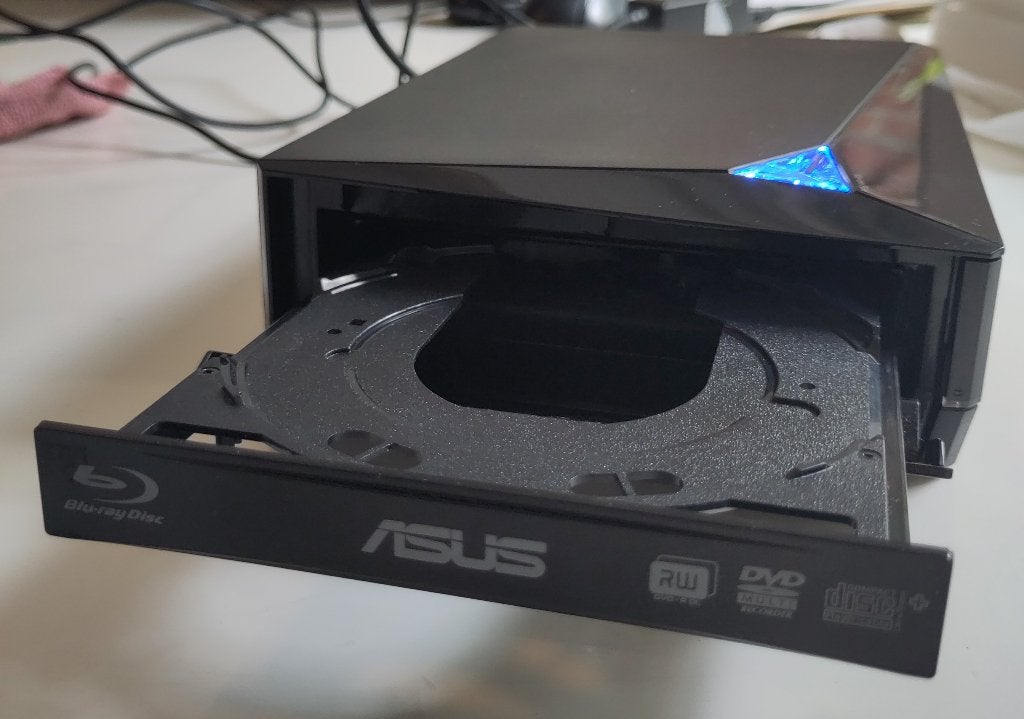 Graveur Blu-ray externe Asus 16x USB 3 (sans région !), Enlèvement ou Envoi, Externe, Cd, MacOS