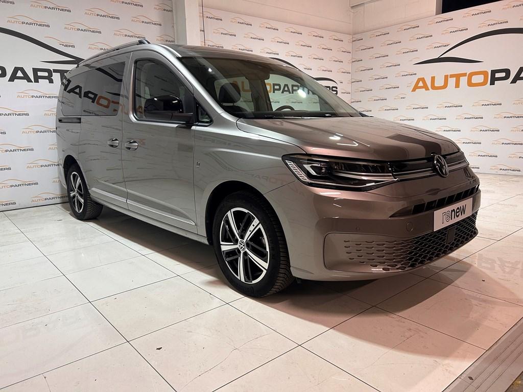 Volkswagen Caddy MAXI 1.5 TSI Style 7zit, Argent ou Gris, Euro 6, Boîte manuelle, Noir