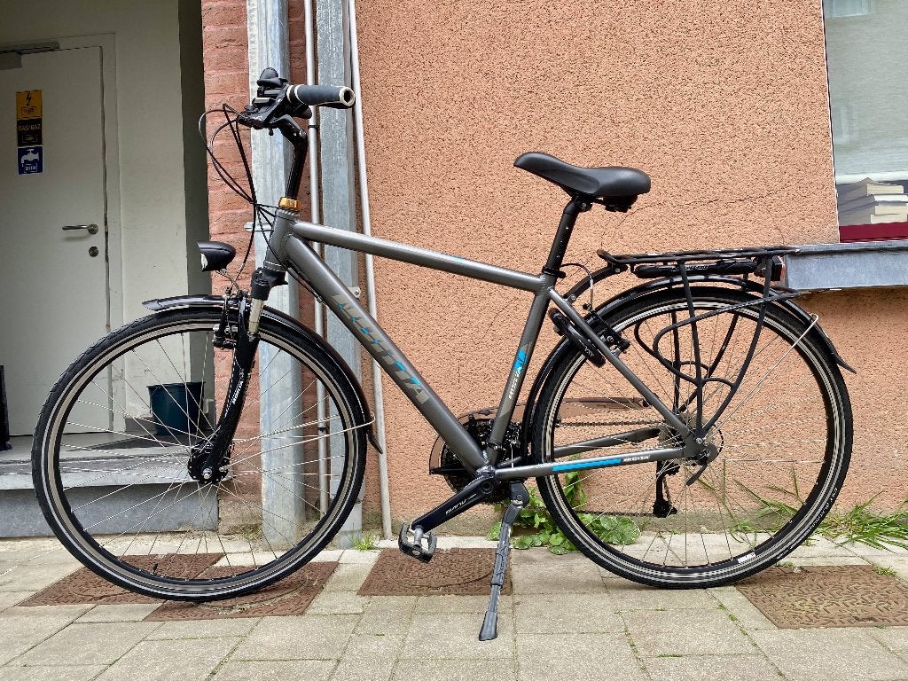 Norta trekkingfiets, Gebruikt, Velgrem, Versnellingen, Minder dan 49 cm