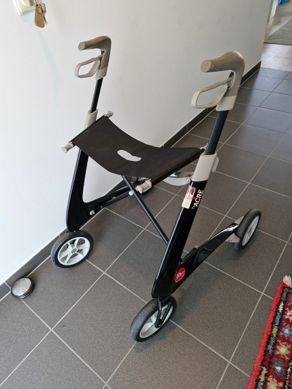 Rollator 4 wielen, Ophalen