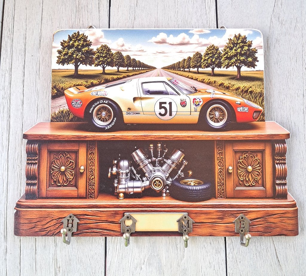 Ford GT 40 sleutelhanger, Ophalen of Verzenden, Nieuw, Transport