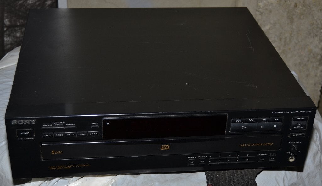 Sony CDP-C335, Ophalen, Sony