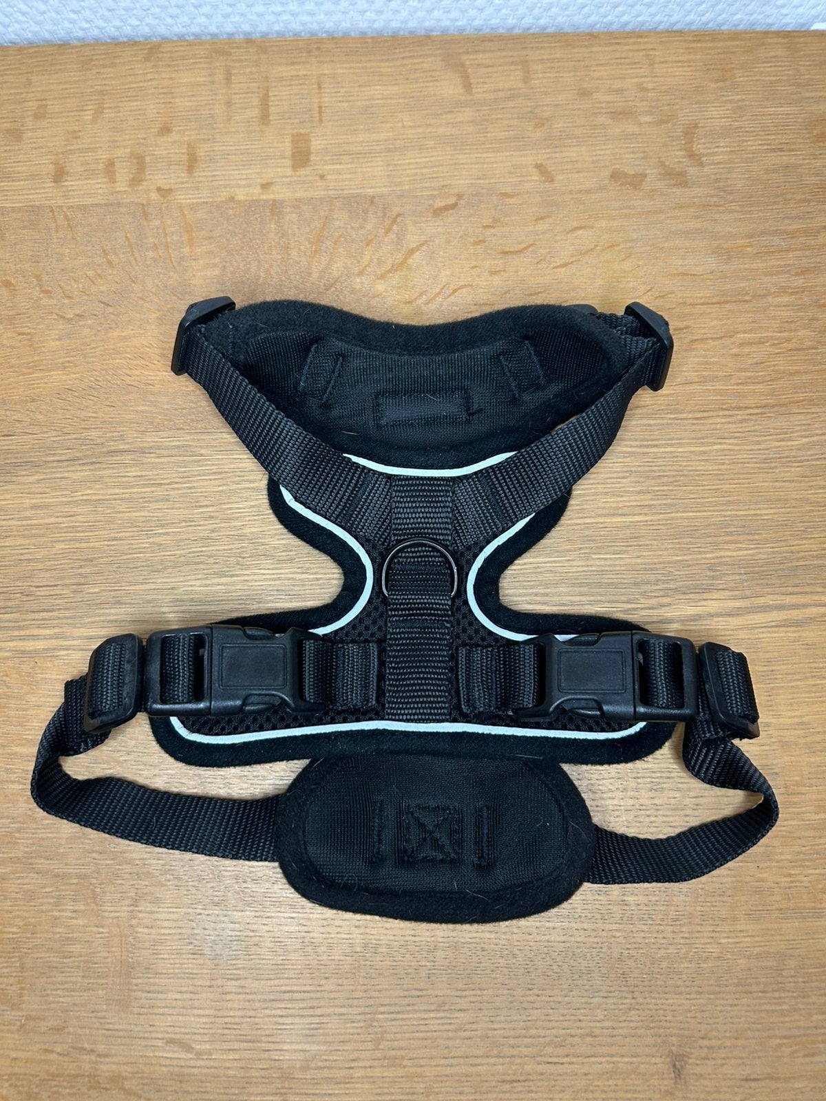 Zwart mesh hondenharnas tuigje Pelomic maat S, Animaux & Accessoires, Laisses pour chiens, Enlèvement ou Envoi, Comme neuf, Laisse pour chien