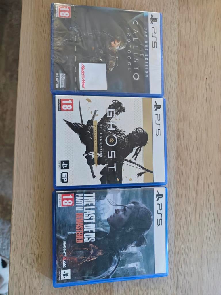 PS5 Ghost of Tsushima/The Last of Us Deel II/The Callis Game, Games en Spelcomputers, Games | Sony PlayStation 5, Ophalen of Verzenden