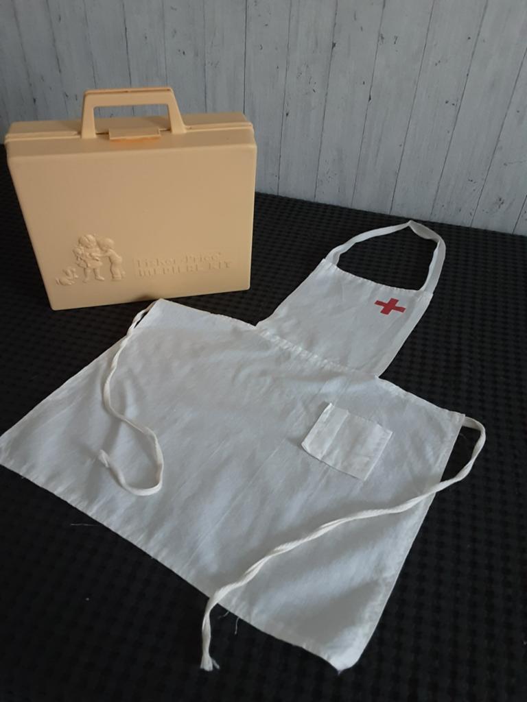 Vintage Fisher-price dokterskoffer, Enlèvement, Utilisé, Set de jeu