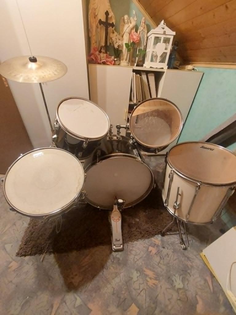 Batterie pour débutant, Muziek en Instrumenten, Drumstellen en Slagwerk, Ophalen, Gebruikt
