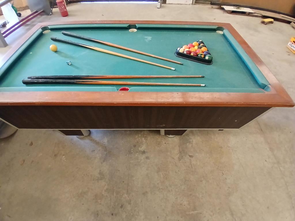 Biljart, Ophalen, Gebruikt, Biljarttafel