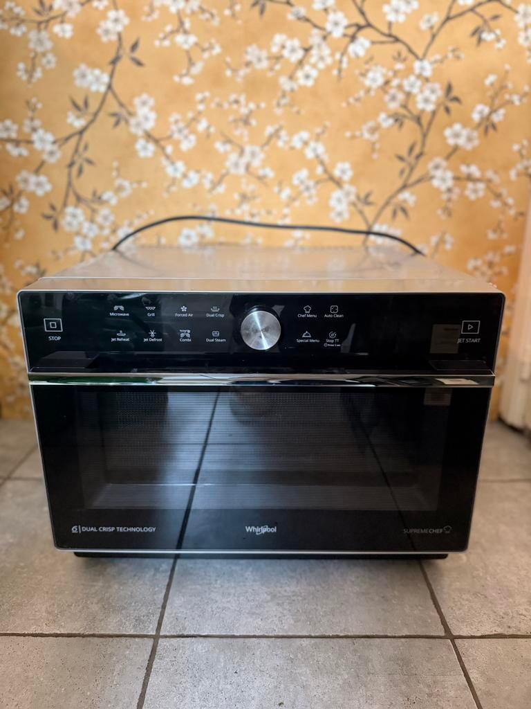 Whirlpool MWSC 9133 SB combimagnetron – nieuw, Elektronische apparatuur, Ophalen, Nieuw, Whirlpool, Oven